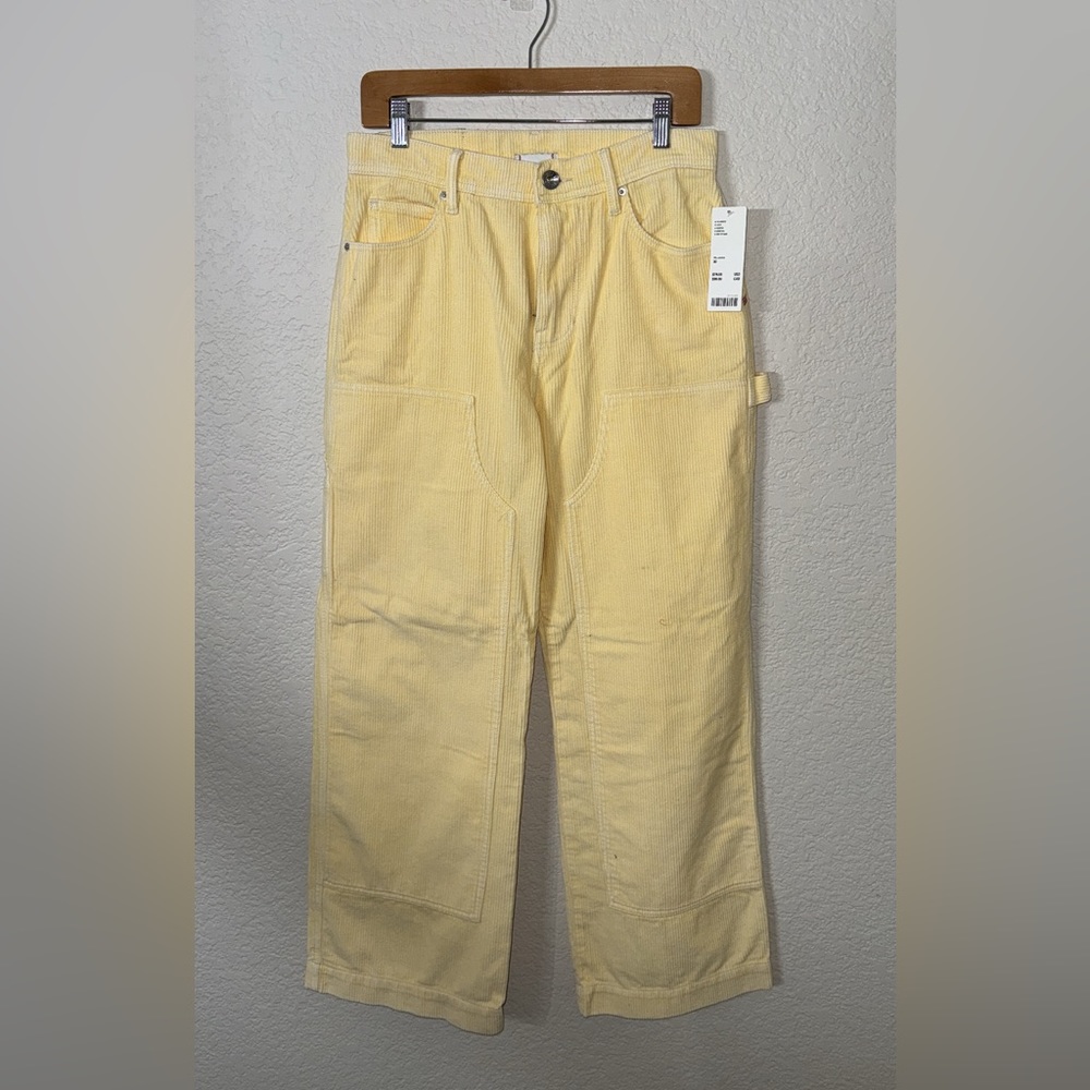 Woman’s BDG yellow corduroy pants, size 30
